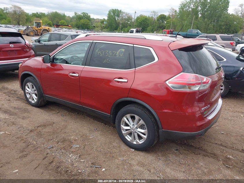 2015 Nissan Rogue VIN KNMAT2MVXFP558161 IAAI salvage auction — RIGHT FRONT, Salvage (Minnesota), sold $1,300 on 2026-07-29 (photo 3)