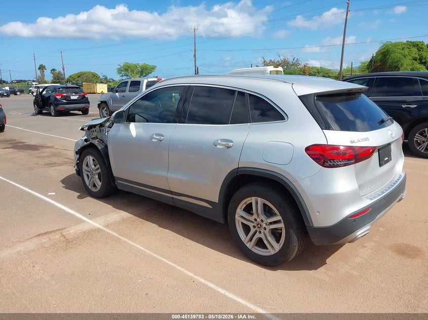 2023 Mercedes-benz Gla-klasse VIN W1N4N4GB7PJ505953 IAAI salvage auction — LEFT FRONT, Salvage (Hawaii), sold $8,250 on 2026-09-02 (photo 3)