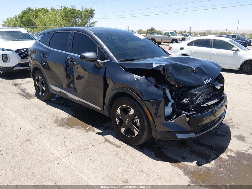 2026 Kia Sportage VIN 5XYK23DF9TG408448 IAAI salvage auction — RIGHT FRONT, Salvage (New Mexico), sold $7,550 on 2026-07-20 (photo 1)