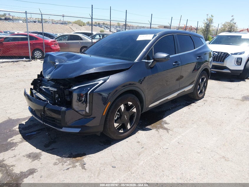 2026 Kia Sportage VIN 5XYK23DF9TG408448 IAAI salvage auction — RIGHT FRONT, Salvage (New Mexico), sold $7,550 on 2026-07-20 (photo 2)