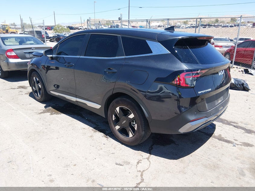 2026 Kia Sportage VIN 5XYK23DF9TG408448 IAAI salvage auction — RIGHT FRONT, Salvage (New Mexico), sold $7,550 on 2026-07-20 (photo 3)