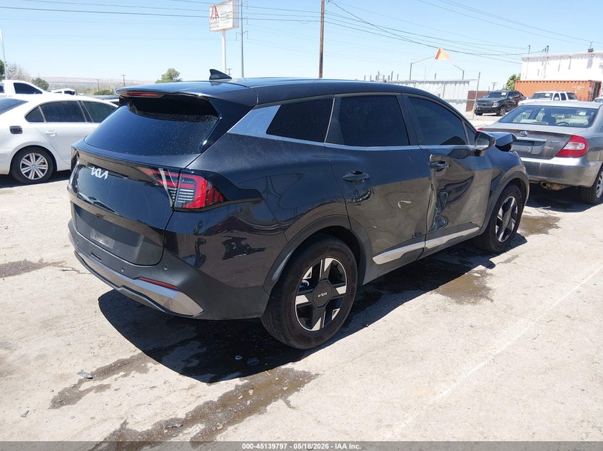 2026 Kia Sportage VIN 5XYK23DF9TG408448 IAAI salvage auction — RIGHT FRONT, Salvage (New Mexico), sold $7,550 on 2026-07-20 (photo 4)