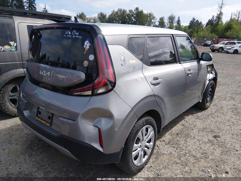 2024 Kia Soul VIN KNDJ23AU9R7917685 IAAI salvage auction — RIGHT SIDE, Bill Of Sale (Washington), sold $3,550 on 2026-07-31 (photo 4)