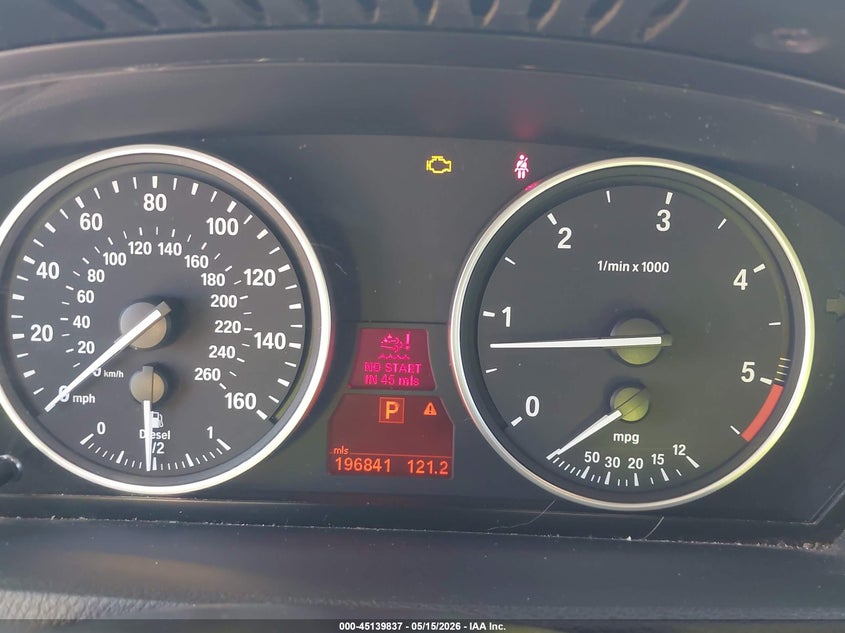 2010 BMW X5 VIN 5UXFF0C57ALT85507 IAAI salvage auction — NORMAL WEAR, Clear - Dealer Only (California), sold $500 on 2026-07-20 (photo 7)