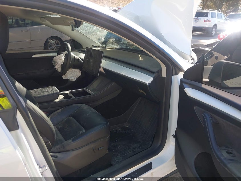 2024 Tesla Model y VIN 7SAYGDEF6RF123404 IAAI salvage auction — FRONT END, Salvage (California), sold $3,650 on 2026-07-28 (photo 5)