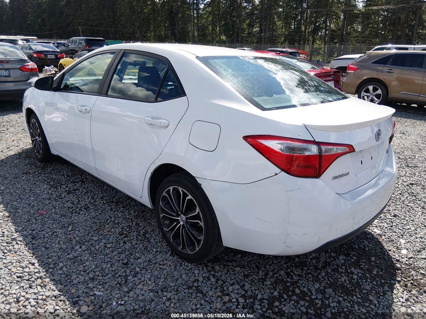 2015 Toyota Corolla VIN 5YFBURHE2FP349936 IAAI salvage auction — FRONT END, Bill Of Sale (Washington), sold $3,850 on 2026-07-08 (photo 3)