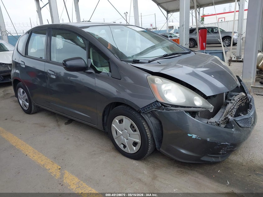 2013 Honda Fit VIN JHMGE8H38DC044506 IAAI salvage auction — FRONT END, Salvage (California), sold $25 on 2026-07-12 (photo 1)