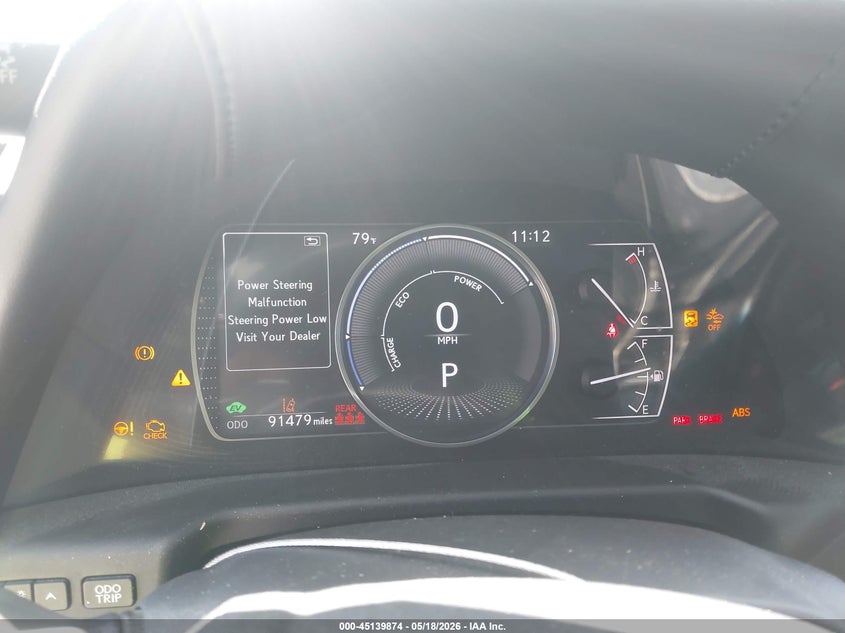 2021 Lexus ES VIN 58ACA1C18MU002778 IAAI salvage auction — FRONT & REAR, Salvage (California), sold $11,600 on 2026-07-29 (photo 7)
