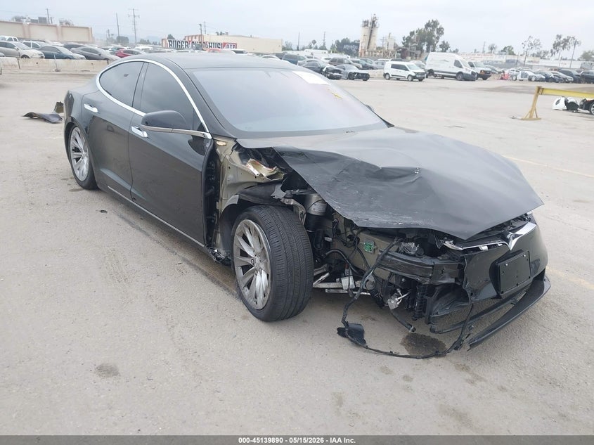 2020 Tesla Model s VIN 5YJSA1E26LF363043 IAAI salvage auction — RIGHT FRONT, Salvage (California), sold $9,400 on 2026-07-22 (photo 1)