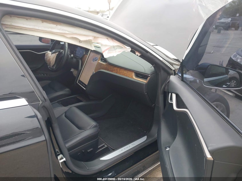 2020 Tesla Model s VIN 5YJSA1E26LF363043 IAAI salvage auction — RIGHT FRONT, Salvage (California), sold $9,400 on 2026-07-22 (photo 5)