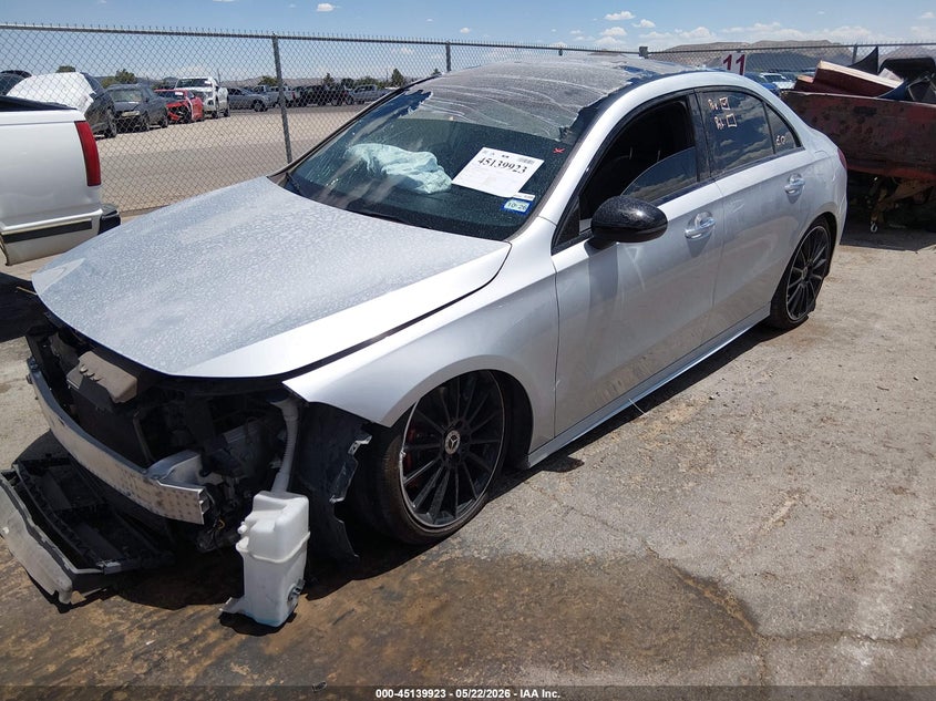 2019 Mercedes-benz A-klasse VIN WDD3G4EB4KW012765 IAAI salvage auction — FRONT END, Salvage (Texas), sold $4,600 on 2026-07-08 (photo 2)