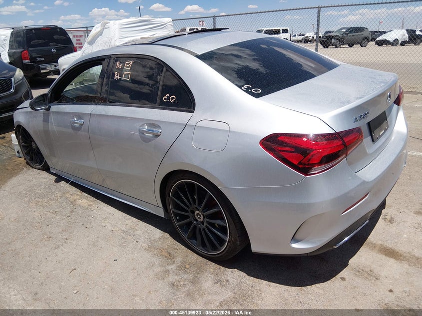 2019 Mercedes-benz A-klasse VIN WDD3G4EB4KW012765 IAAI salvage auction — FRONT END, Salvage (Texas), sold $4,600 on 2026-07-08 (photo 3)