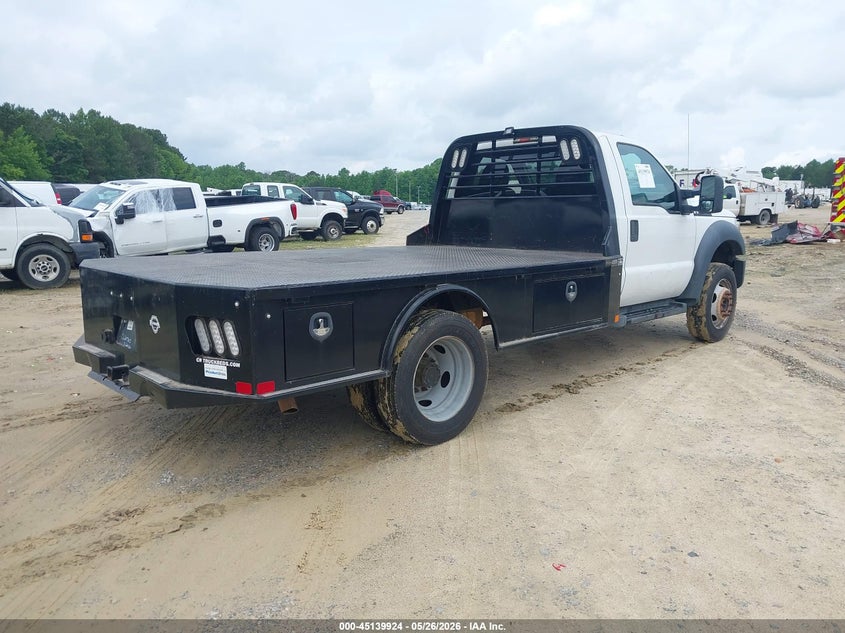 2013 Ford F-550 chassis VIN 1FDUF5GYXDEA57531 IAAI salvage auction — NORMAL WEAR, Clear (North Carolina), sold $25 on 2026-07-29 (photo 4)
