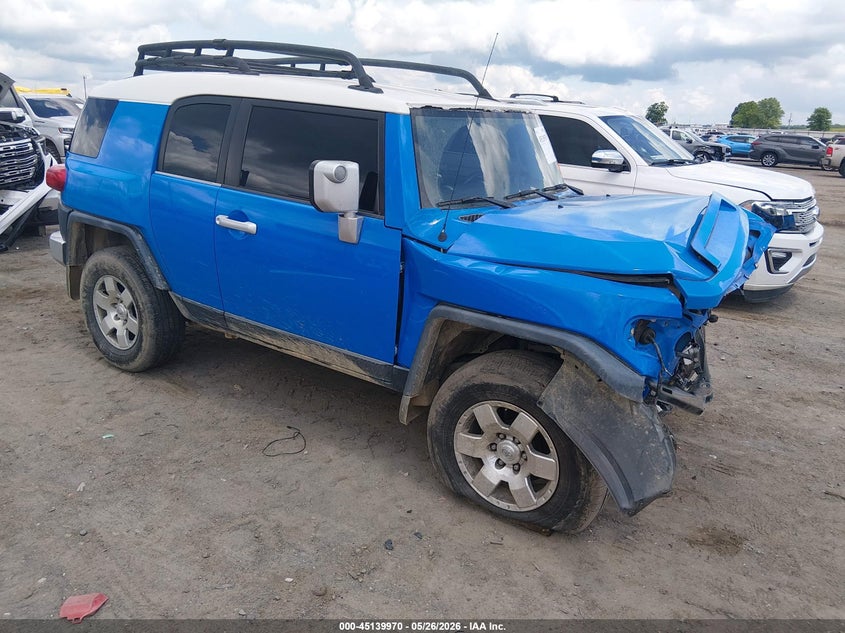 2007 Toyota Fj cruiser VIN JTEBU11F670098897 IAAI salvage auction — FRONT END, Clear (Arkansas), sold $2,700 on 2026-07-15 (photo 1)
