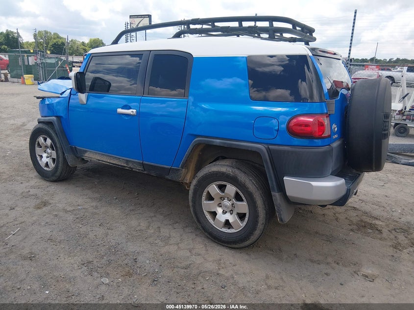 2007 Toyota Fj cruiser VIN JTEBU11F670098897 IAAI salvage auction — FRONT END, Clear (Arkansas), sold $2,700 on 2026-07-15 (photo 3)