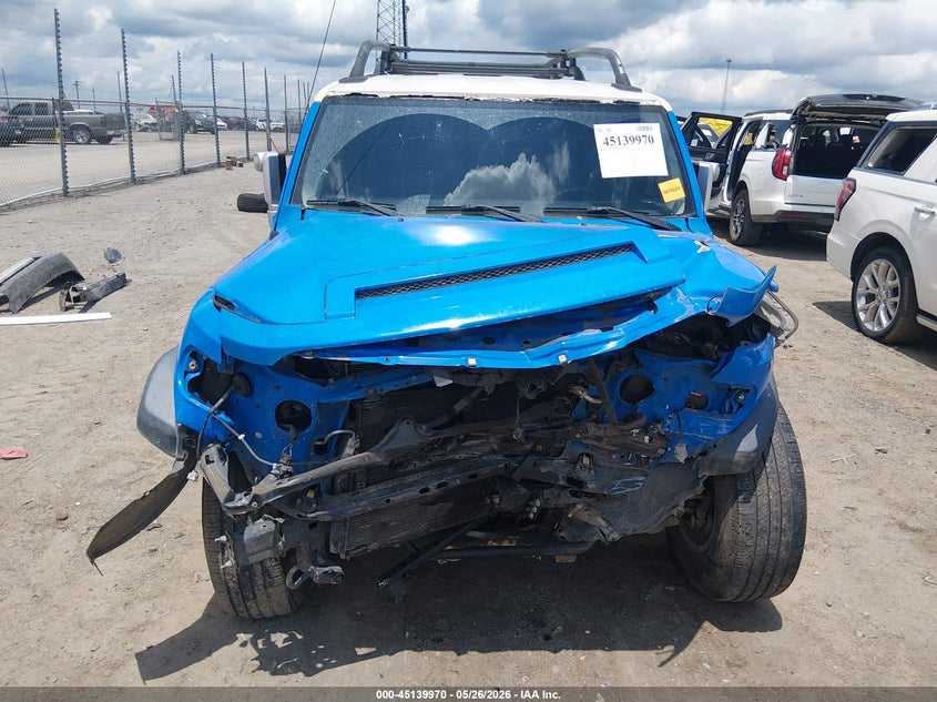 2007 Toyota Fj cruiser VIN JTEBU11F670098897 IAAI salvage auction — FRONT END, Clear (Arkansas), sold $2,700 on 2026-07-15 (photo 6)