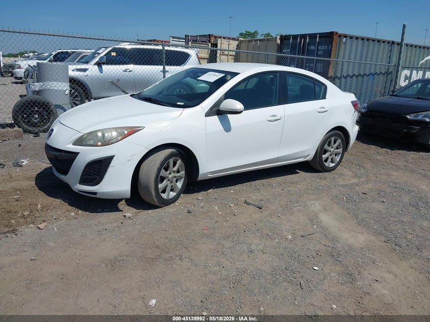 2010 Mazda 3 VIN JM1BL1SF6A1243296 IAAI salvage auction — FRONT END, Clear (Tennessee), sold $400 on 2026-07-16 (photo 2)