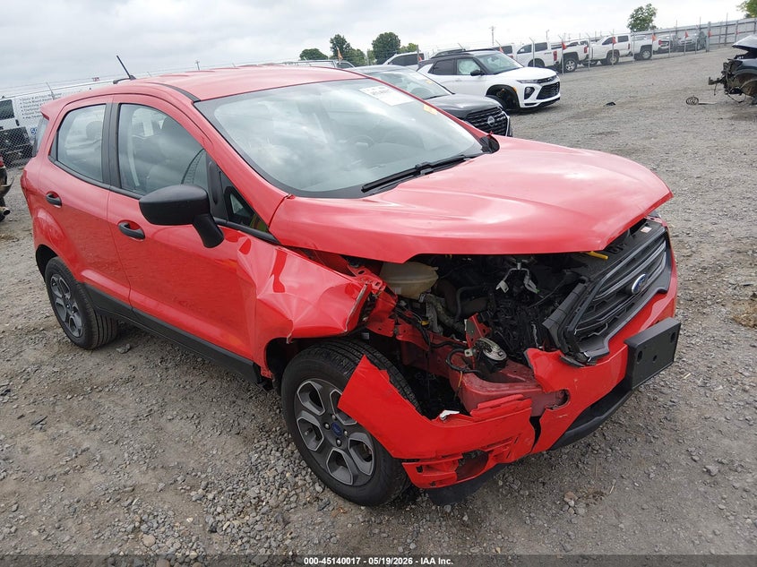 2021 Ford Ecosport VIN MAJ3S2FE6MC454785 IAAI salvage auction — RIGHT FRONT, Salvage (Arkansas), sold $1,800 on 2026-07-08 (photo 1)