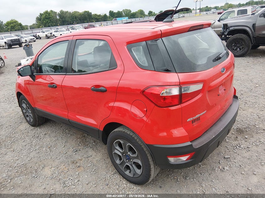 2021 Ford Ecosport VIN MAJ3S2FE6MC454785 IAAI salvage auction — RIGHT FRONT, Salvage (Arkansas), sold $1,800 on 2026-07-08 (photo 3)