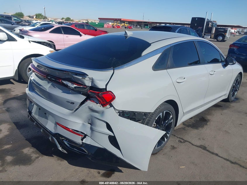 2022 Kia K5 VIN 5XXG64J24NG142734 IAAI salvage auction — REAR END, Salvage (Arizona), sold $4,550 on 2026-07-28 (photo 6)