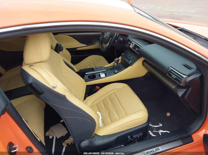 2015 Lexus Rc VIN JTHSE5BC4F5005694 IAAI salvage auction — FRONT END, Regular (South Dakota), sold $725 on 2026-07-28 (photo 5)