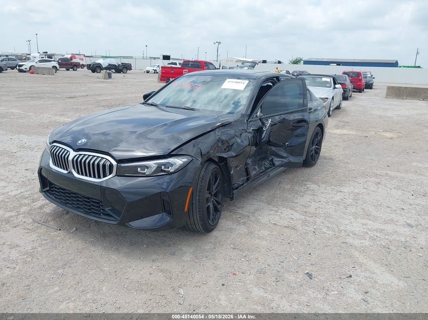 2024 BMW 3er VIN 3MW89FF01R8E05268 IAAI salvage auction — LEFT SIDE, Salvage (Texas), sold $13,100 on 2026-07-29 (photo 2)