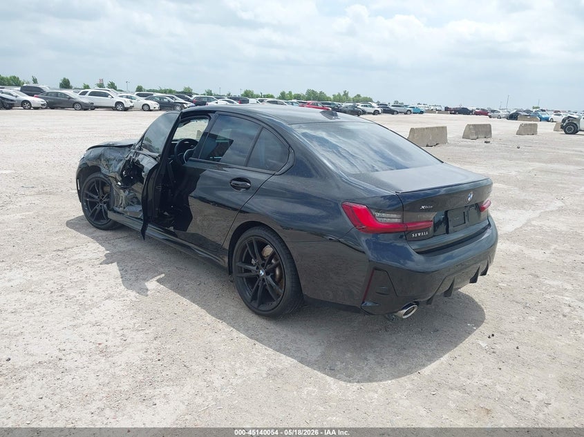 2024 BMW 3er VIN 3MW89FF01R8E05268 IAAI salvage auction — LEFT SIDE, Salvage (Texas), sold $13,100 on 2026-07-29 (photo 3)