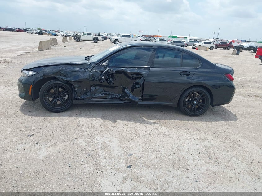 2024 BMW 3er VIN 3MW89FF01R8E05268 IAAI salvage auction — LEFT SIDE, Salvage (Texas), sold $13,100 on 2026-07-29 (photo 6)