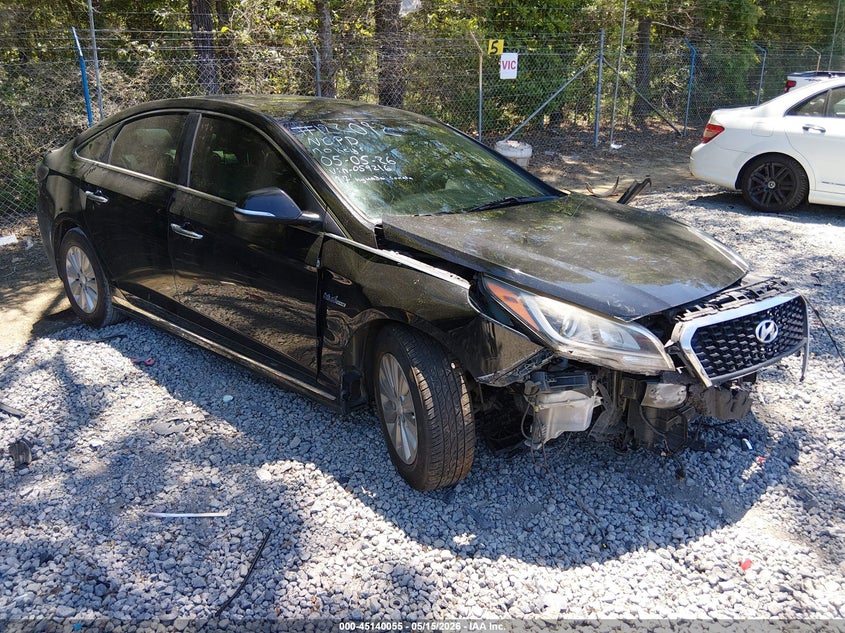 2017 Hyundai Sonata VIN KMHE24L11HA059216 IAAI salvage auction — FRONT END, Salvage (South Carolina), sold $925 on 2026-07-14 (photo 1)