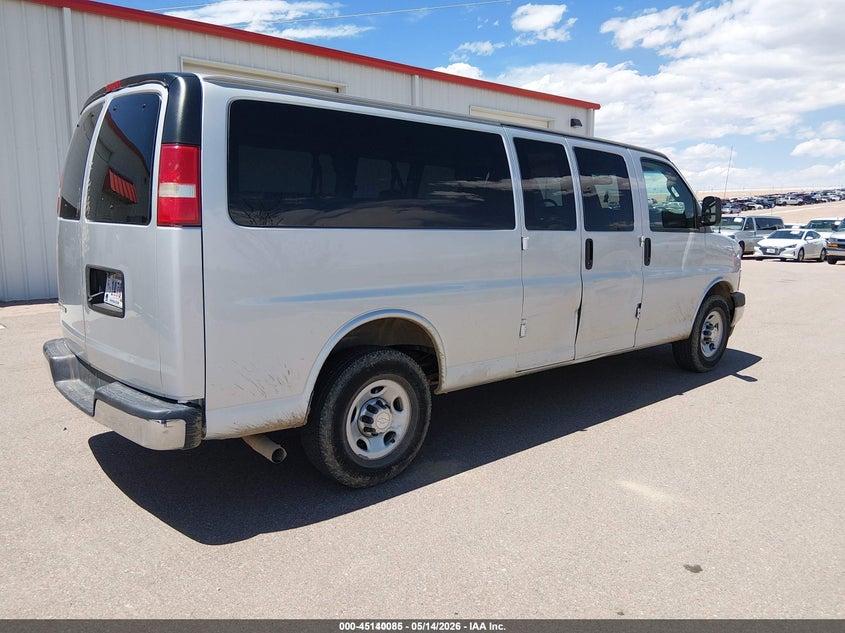 2018 Chevrolet Express 3500 VIN 1GAZGPFGXJ1300486 IAAI salvage auction — NORMAL WEAR, Sf97 (Colorado), sold $20,500 on 2026-07-08 (photo 4)