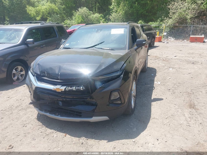2020 Chevrolet Blazer VIN 3GNKBJRS7LS705914 IAAI salvage auction — FRONT END, Salvage (Massachusetts), sold $2,850 on 2026-07-09 (photo 2)