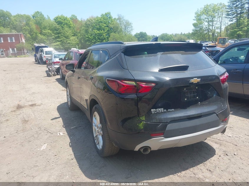 2020 Chevrolet Blazer VIN 3GNKBJRS7LS705914 IAAI salvage auction — FRONT END, Salvage (Massachusetts), sold $2,850 on 2026-07-09 (photo 3)