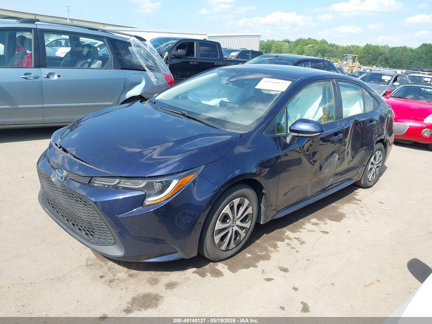 2022 Toyota Corolla VIN JTDEAMDE6NJ046711 IAAI salvage auction — RIGHT FRONT, Bill Of Sale Destruction Only - Salvage (Ohio), sold $2,800 on 2026-07-28 (photo 2)