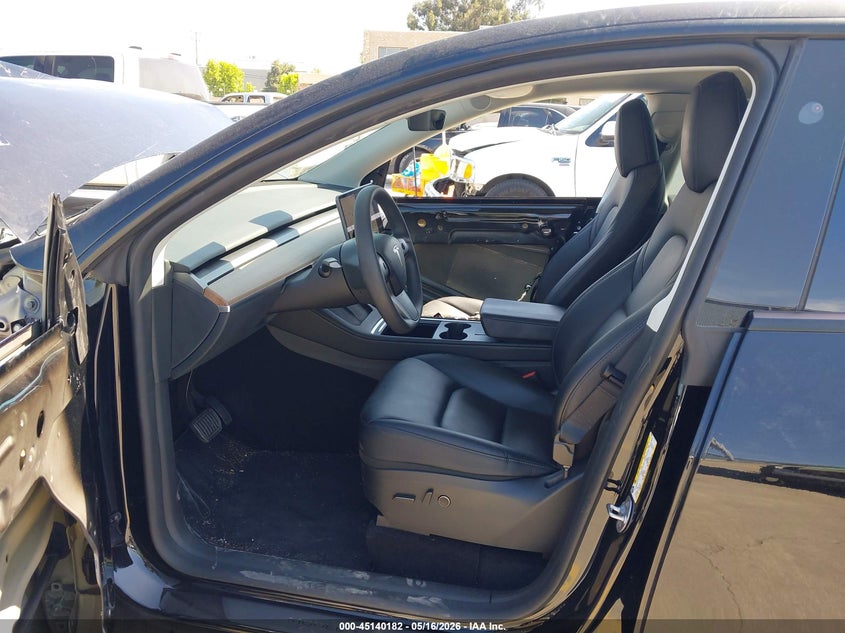 2023 Tesla Model y VIN 7SAYGDEE8PF824143 IAAI salvage auction — FRONT END, Salvage (California), sold $12,900 on 2026-07-10 (photo 5)