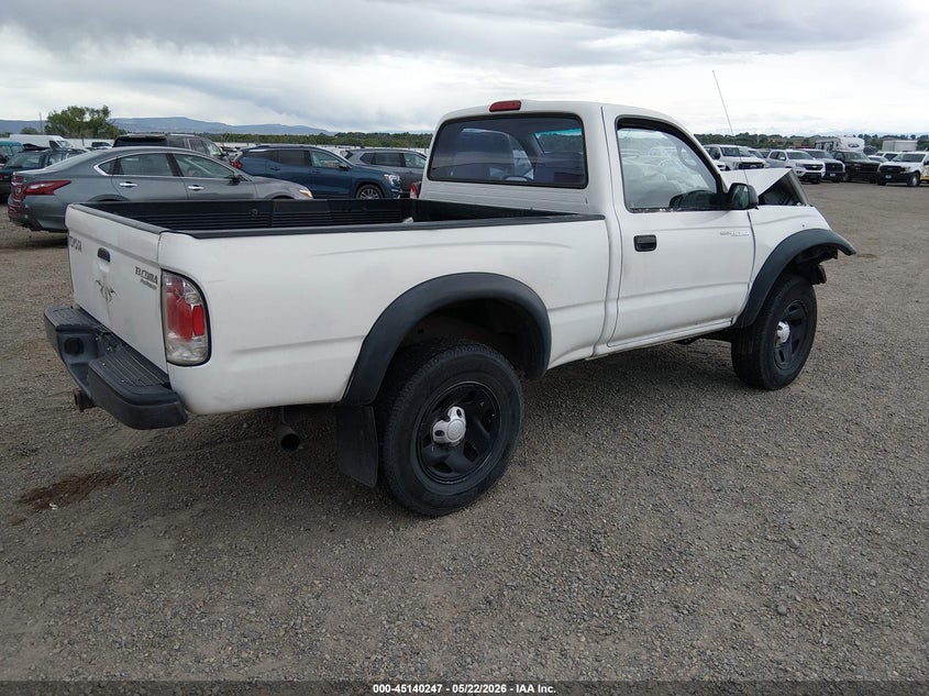 2001 Toyota Tacoma VIN 5TENM92N71Z769636 IAAI salvage auction — FRONT END, Salvage (Colorado), sold $1,650 on 2026-07-29 (photo 4)