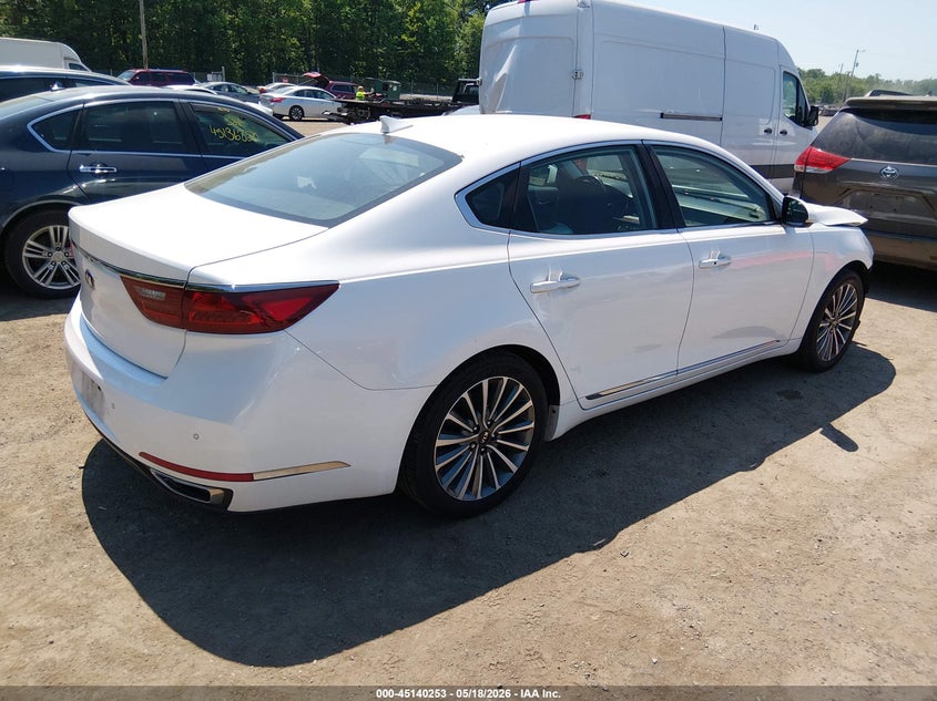 2019 Kia Cadenza VIN KNALB4J16K5172980 IAAI salvage auction — FRONT END, Salvage (Idaho), sold $1,500 on 2026-07-08 (photo 4)