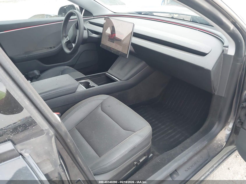 2024 Tesla Model 3 VIN 5YJ3E1EA5RF869312 IAAI salvage auction — LEFT FRONT, Salvage (Texas), sold $11,700 on 2026-07-15 (photo 5)