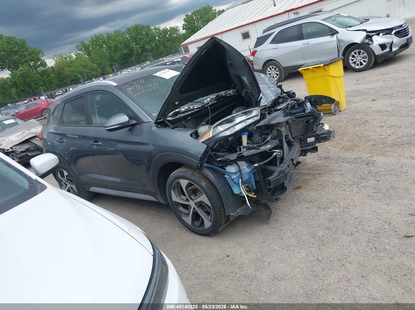 2017 Hyundai Tucson VIN KM8J3CA28HU401423 IAAI salvage auction — FRONT END, Salvage (Illinois), sold $1,600 on 2026-07-20 (photo 1)