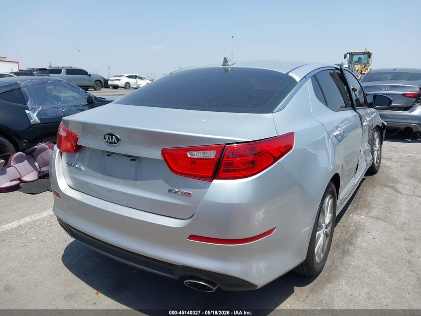 2015 Kia Optima VIN 5XXGN4A76FG424907 IAAI salvage auction — RIGHT SIDE, Salvage (California), sold $325 on 2026-07-23 (photo 4)