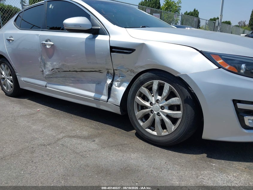 2015 Kia Optima VIN 5XXGN4A76FG424907 IAAI salvage auction — RIGHT SIDE, Salvage (California), sold $325 on 2026-07-23 (photo 6)