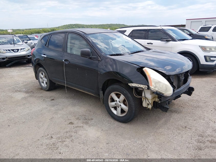 2010 Nissan Rogue sport VIN JN8AS5MT0AW023183 IAAI salvage auction — FRONT END, Clear (Oklahoma), sold $825 on 2026-07-07 (photo 1)