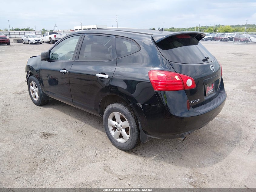 2010 Nissan Rogue sport VIN JN8AS5MT0AW023183 IAAI salvage auction — FRONT END, Clear (Oklahoma), sold $825 on 2026-07-07 (photo 3)