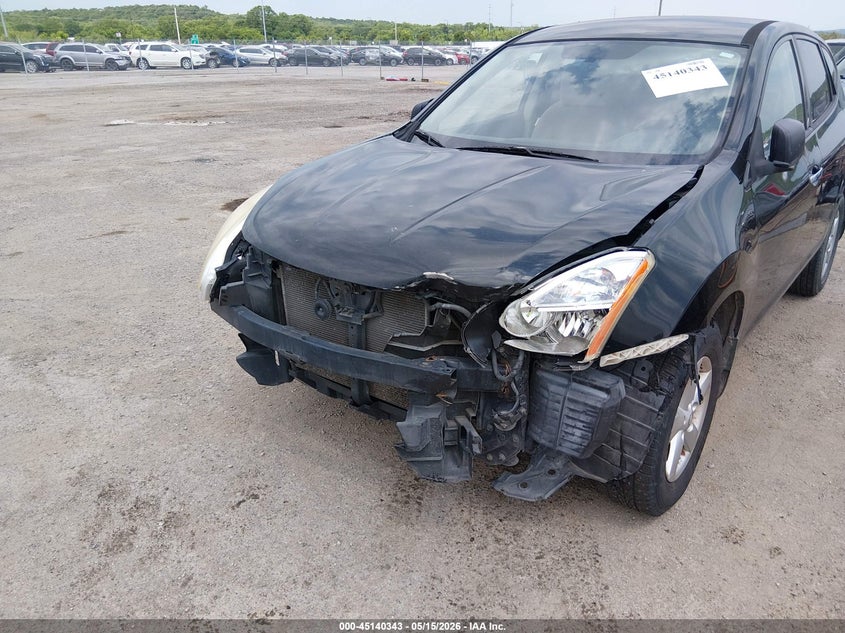 2010 Nissan Rogue sport VIN JN8AS5MT0AW023183 IAAI salvage auction — FRONT END, Clear (Oklahoma), sold $825 on 2026-07-07 (photo 6)