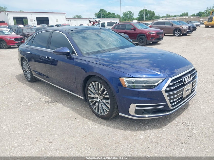 2019 Audi A8 VIN WAU8DAF82KN019064 IAAI salvage auction — HAIL, Clear (Missouri), sold $20,000 on 2026-08-17 (photo 1)