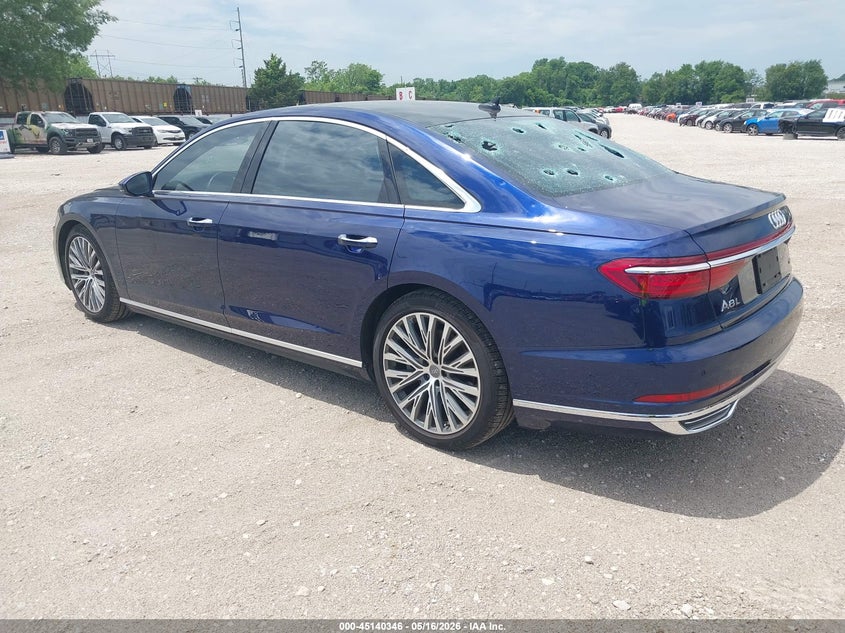2019 Audi A8 VIN WAU8DAF82KN019064 IAAI salvage auction — HAIL, Clear (Missouri), sold $20,000 on 2026-08-17 (photo 3)