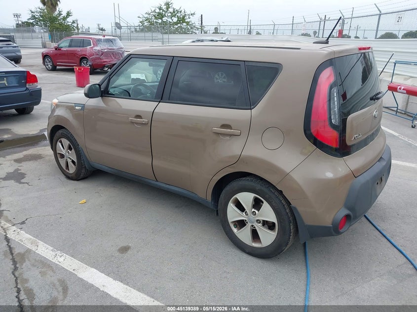 2014 Kia Soul VIN KNDJN2A2XE7068452 IAAI salvage auction — RIGHT SIDE, Salvage (California), sold $1,475 on 2026-07-08 (photo 3)