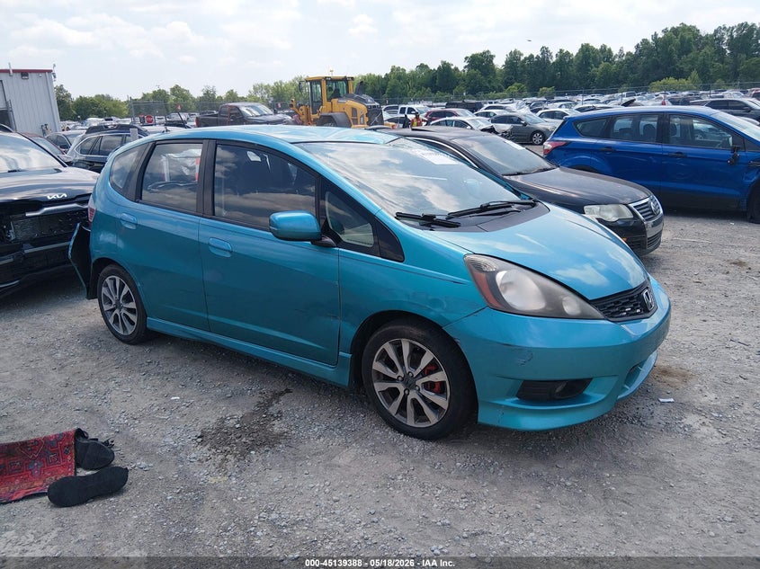 2013 Honda Fit VIN JHMGE8H54DC062437 IAAI salvage auction — NORMAL WEAR, Clear (Florida), sold $225 on 2026-07-27 (photo 1)