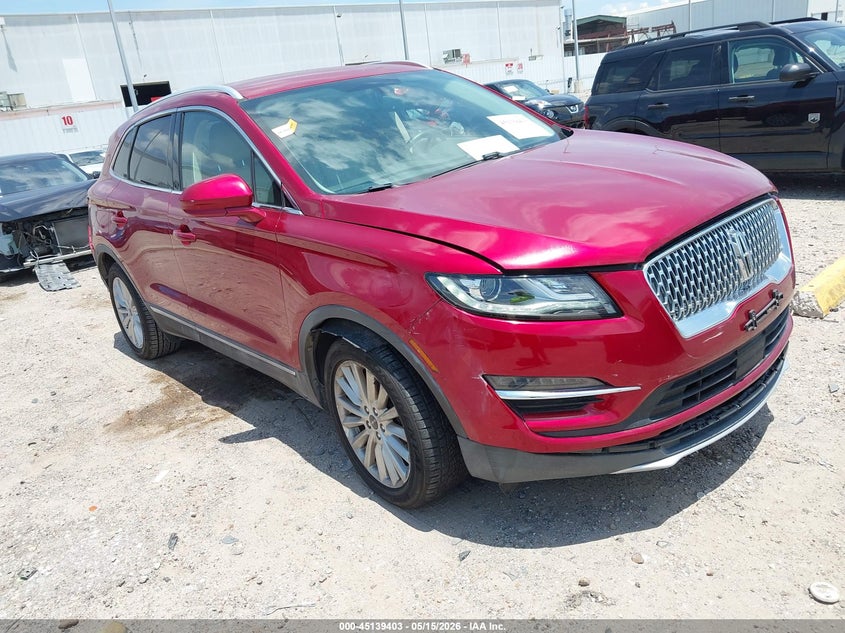 2019 Lincoln Mkc VIN 5LMCJ1C9XKUL47799 IAAI salvage auction — LEFT FRONT, Original (Texas), sold $4,200 on 2026-07-09 (photo 1)