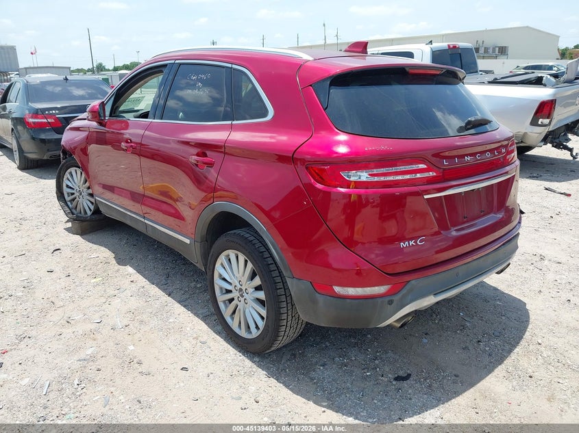 2019 Lincoln Mkc VIN 5LMCJ1C9XKUL47799 IAAI salvage auction — LEFT FRONT, Original (Texas), sold $4,200 on 2026-07-09 (photo 3)
