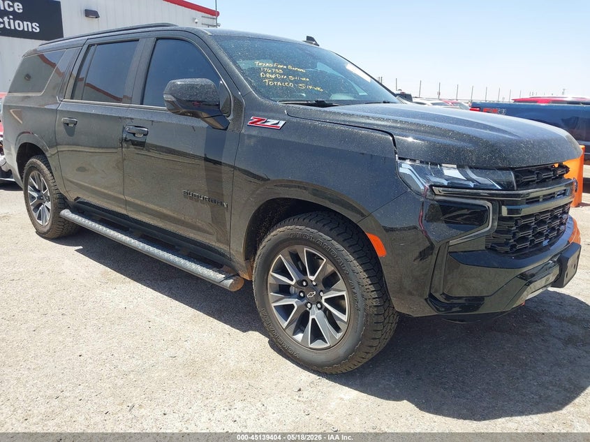 2021 Chevrolet Suburban VIN 1GNSKDKD9MR231840 — IAAI salvage auction photo